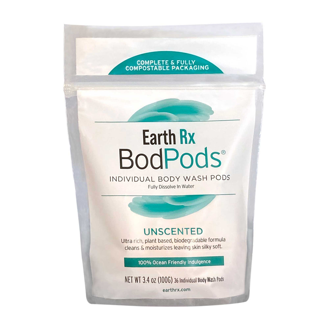 Earth Rx Bodpods® Free & Clean Unscented Formula